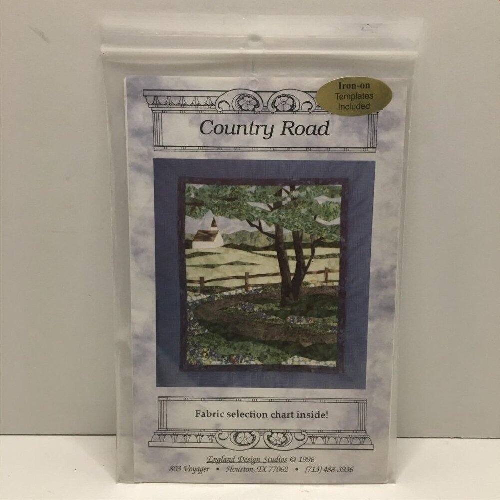 Vintage England Design Studio Country Road Sewing Pattern Uncut 1996